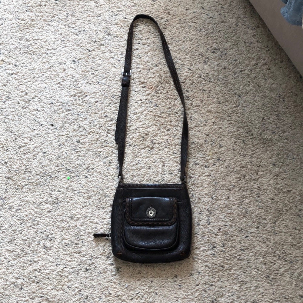 Brown leather Brighton purse